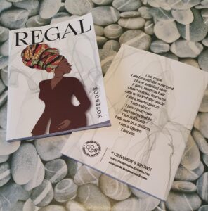 Regal Woman Affirmation Notebook