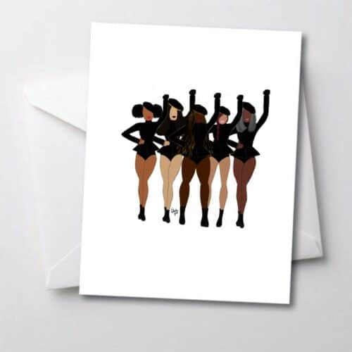 Formation ‘18 (a) | Stay woke series | Greetings card