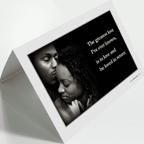 The greatest love...