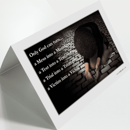 Only God can turn...