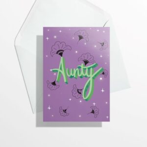 Aunty ankara card