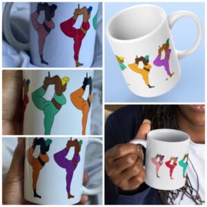Namaste | 11oz mug | tea | coffee | Yoga cup | FREE SHIPPJNG