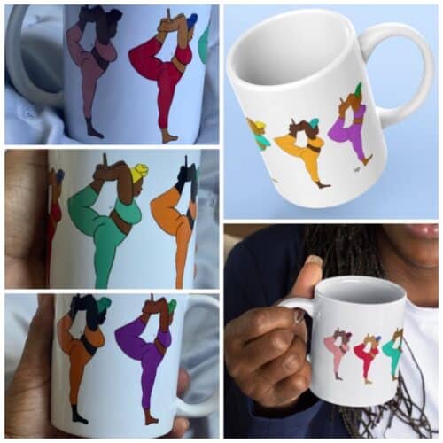 Namaste | 11oz mug | tea | coffee | Yoga cup | FREE SHIPPJNG