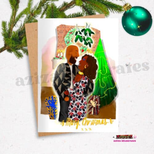 Couples Christmas - Mistletoe Kiss