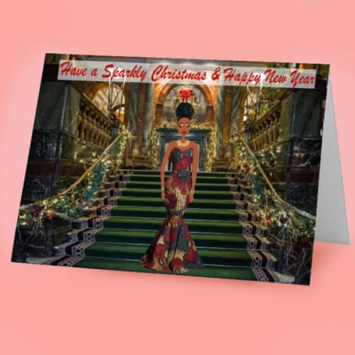 afrocentric christmas card