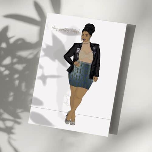 Black girl Illustration