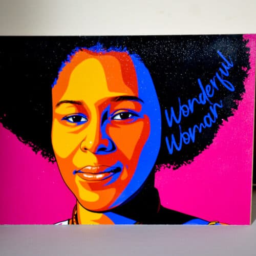 'Wonderful Woman' Mothers Day Card