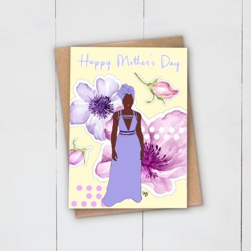 Lilac beauty | Mother’s Day Card l Mom | Mummy | mum