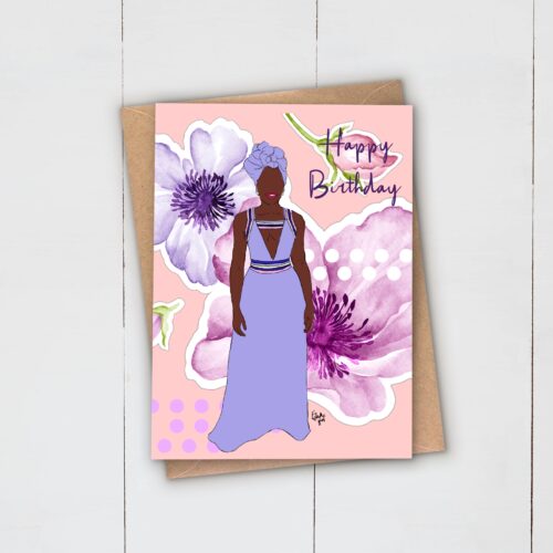 Lilac beauty | Birthday Card