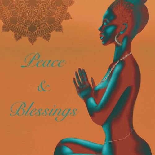 Tranquility Orange. Peace. Serenity. Mindful