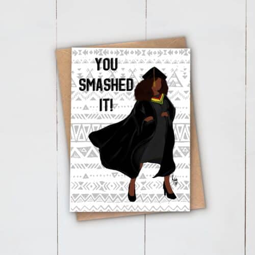 You Smashed It!| Female | Graduation Card