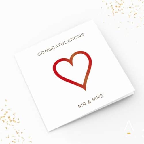 Congratulations Mr & Mrs