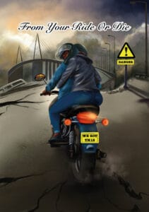 From your ride or die card