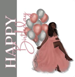 It's Your Birthday - All The Balloons - Espresso