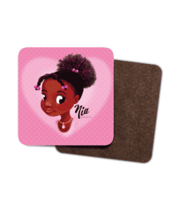 Nia Ballerina Coaster & Placemat Set