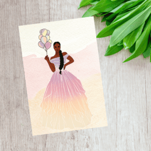 Nia Pastel (Celebratory Card)