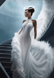 Black Christmas Angel