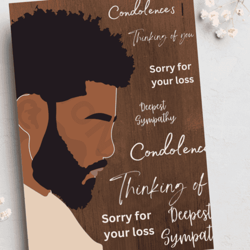 Sympathy - For men Thinking of you