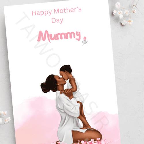 Mother's Day - Daughter's kiss