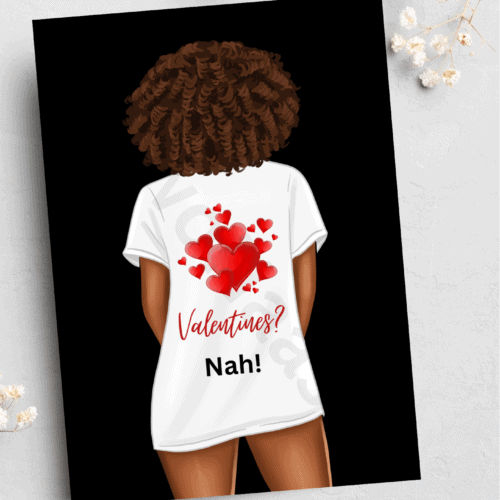 Valentines Day card - Nah!