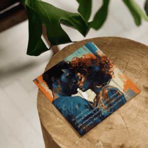 Celebrate The Love - Black Anniversary Card, Black Valentine’s Day