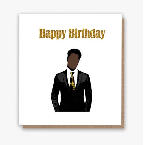 Happy Birthday Him (2) - 2 skin tones