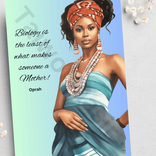 Mother be card - wrap