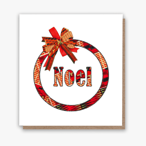 Noel! Kente Wreath