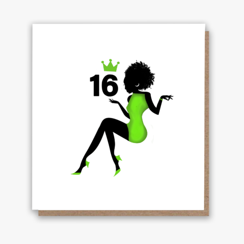 Milestone Happy Birthday (Green) - Ages 16, 17, 18, 20, 21, 25, 30, 40