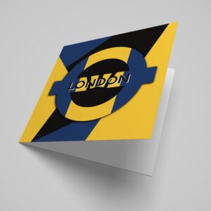 Barbados London greeting card