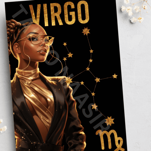 Birthday card - Virgo