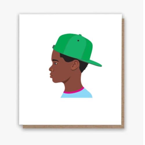 Likkle Man Black Boy Birthday Card!