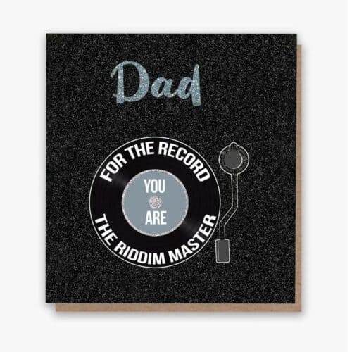 Dad The Riddim Master Card