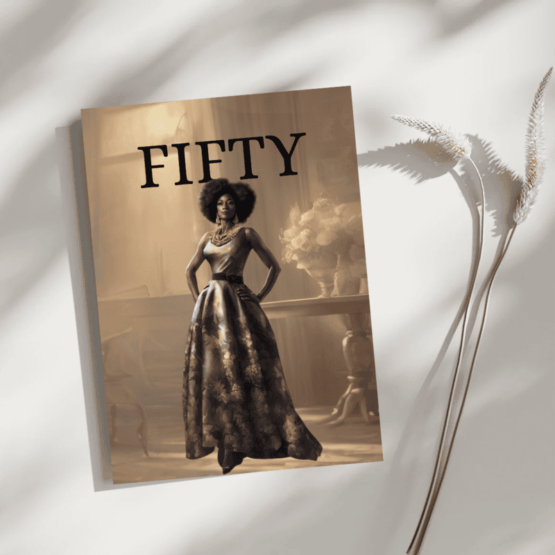 CLASSY FIFTY BIRTHDAY CARD - Image 4