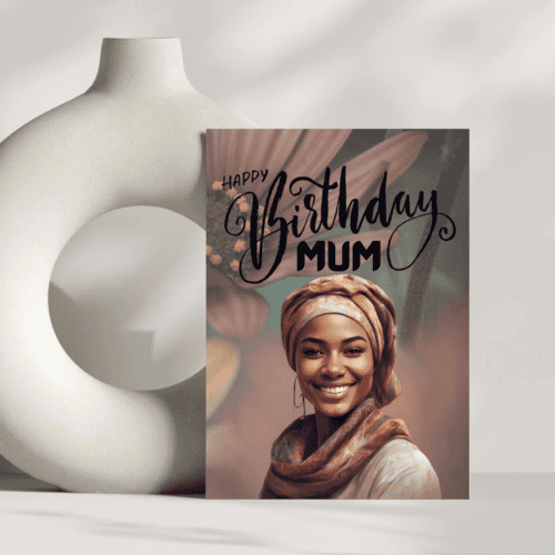 Happy Birthday Mum (Headwrap)