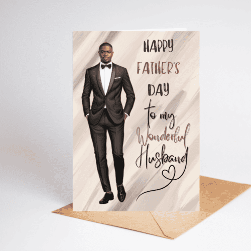 Wonderful Husband Father's Day Card