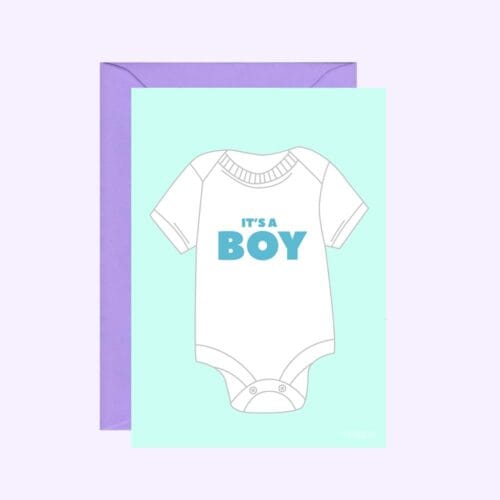 It's a Boy Card