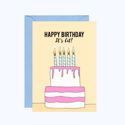 Birthday Cake Card