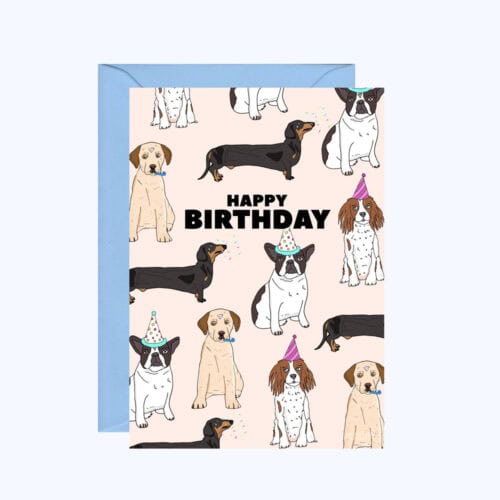 Dogs Birthday Card
