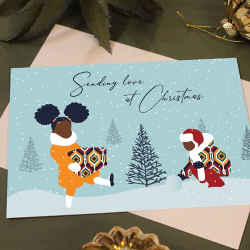 Christmas Card - Sending Love at Christmas
