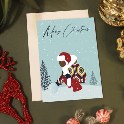 Red Christmas Boy