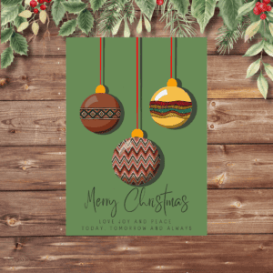 Merry Christmas: Love Joy and Peace