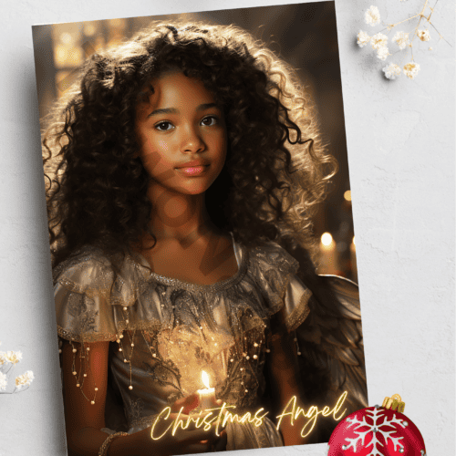 Angel Christmas Card