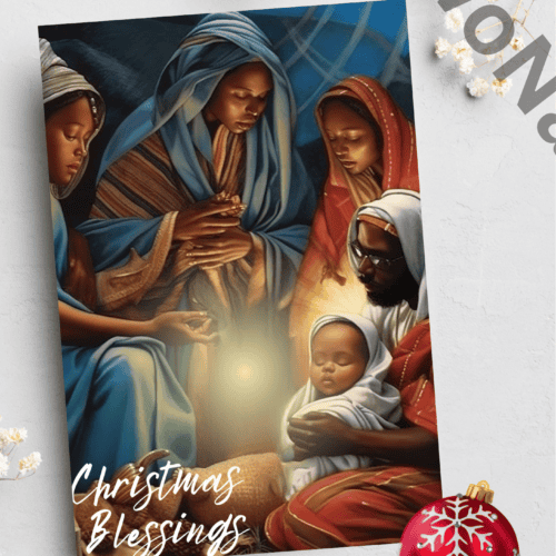 Nativity Christmas Card