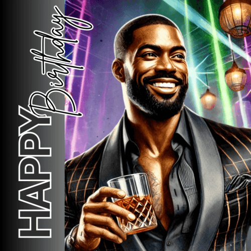 Big Man Happy Birthday Card