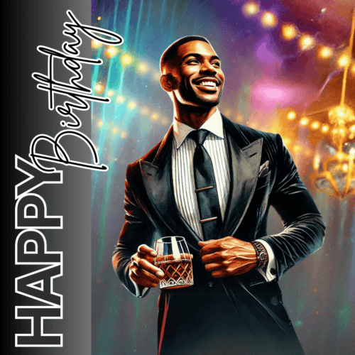 Prince Happy Birthday Card