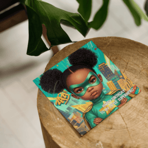 You Have the Power to Shine Superhero Card