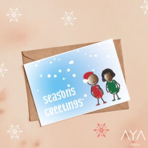 Season's Greetings- Santa