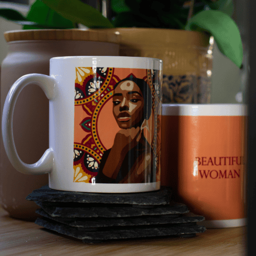 BEAUTIFUL WOMAN MUG