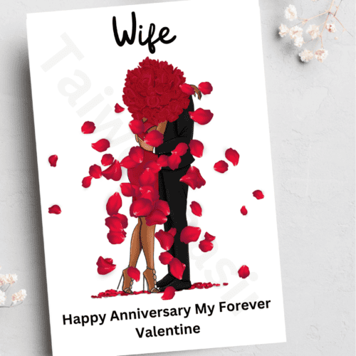 Anniversary card - Valentine's Day